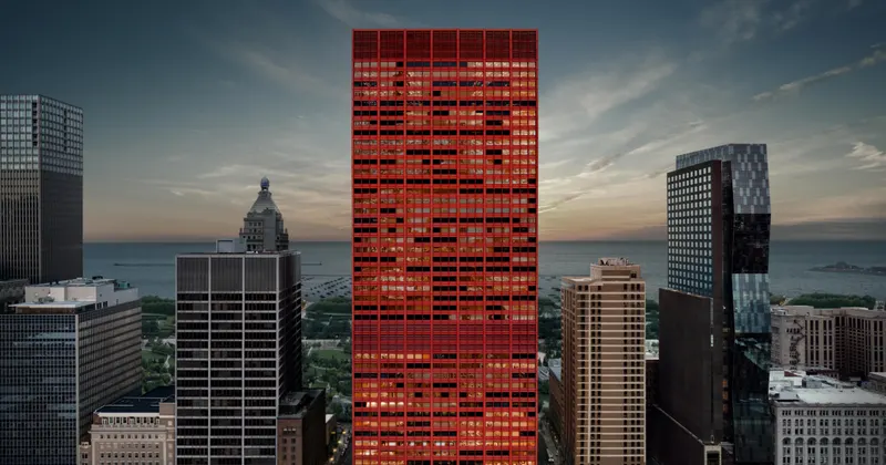 The Red — 333 S. Wabash website built by Base7 Studio